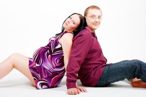pregnant couple