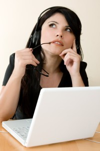 choosing, contemplating