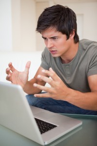 computer frustration