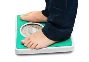 weight loss scale feet