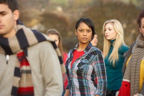 teens walking