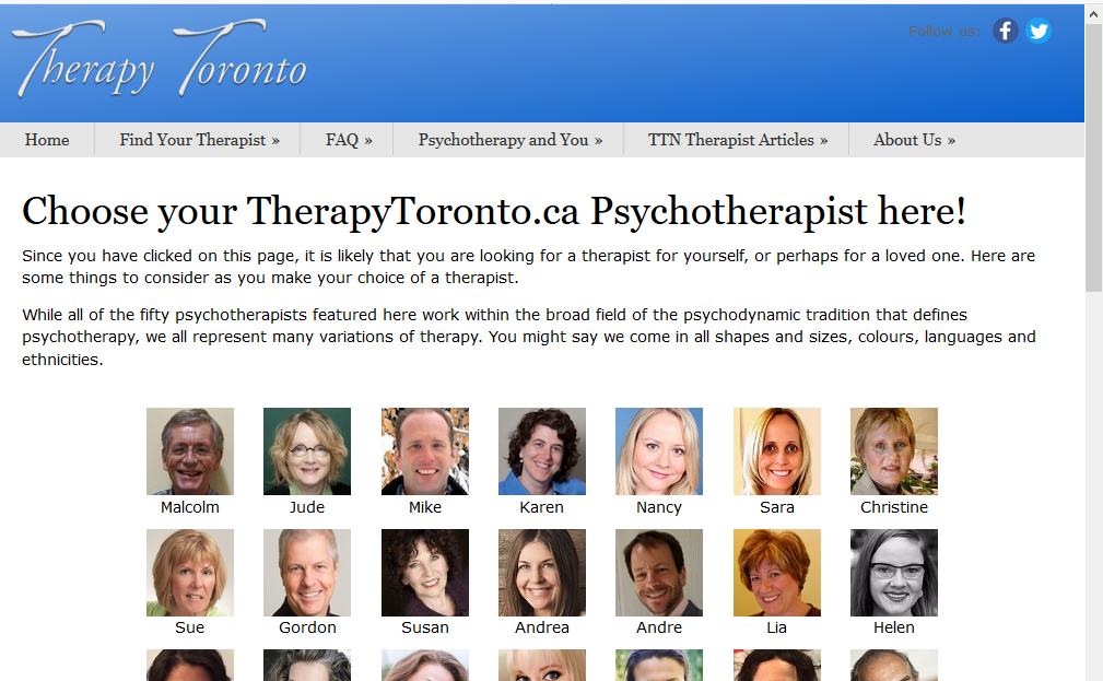 Ontario Psychotherapy and Counseling Program and Referral Network - Home -  Facebook